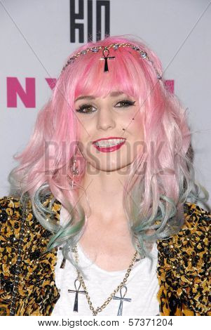 Audrey Kitching  at the NYLON Magazine's May Issue Young Hollywood Launch Party, Roosevelt Hotel, Hollywood, CA. 05-12-10