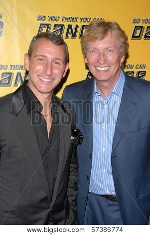 Adam Shankman and Nigel Lythgoe  at the 