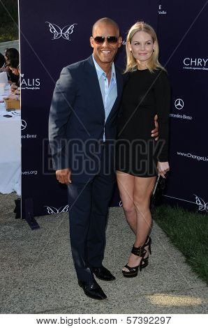 Amaury Nolasco and Jennifer Morrison  at the 9th Annual Chrysalis Butterfly Ball, Private Location, Beverly Hills, CA. 06-05-10
