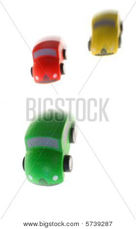 Carrera de coches aislado