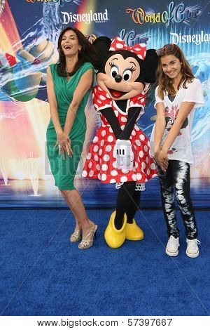 Teri Hatcher and Daughter Emerson Rose Tenney at the World Premiere of 'World Of Color,' Disney's California Adventure, Amaheim, CA. 06-10-10