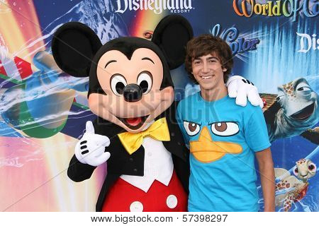 Vincent Martella at the World Premiere of 'World Of Color,' Disney's California Adventure, Amaheim, CA. 06-10-10