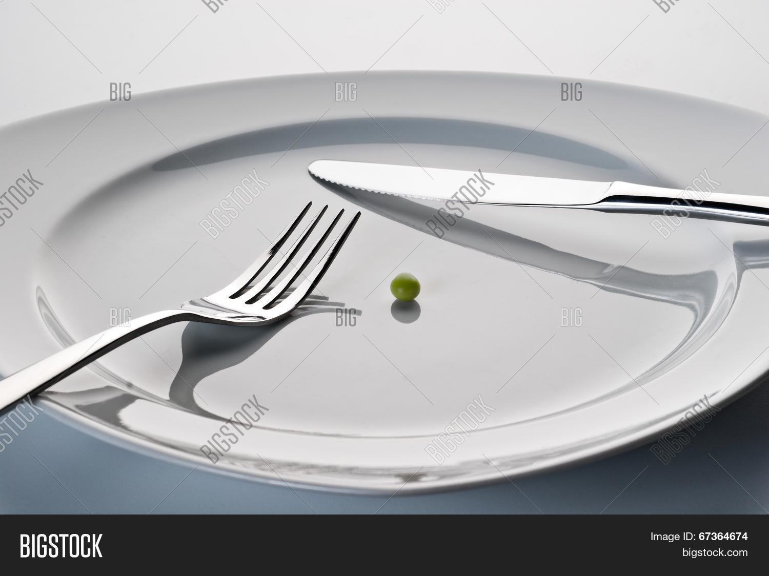 Plate Cutlery Pea Image & Photo (Free Trial) Bigstock