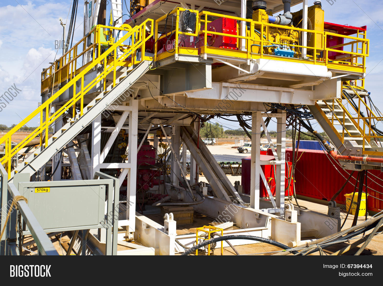 Australian Land Rig Land Drilling Rig Image & Photo (Free Trial) | Bigstock