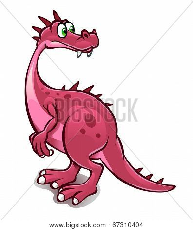 Funny Cartoon Dinosaur