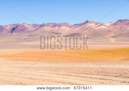 Bolivia, Antiplano, Los Lipez - multicolor mountains