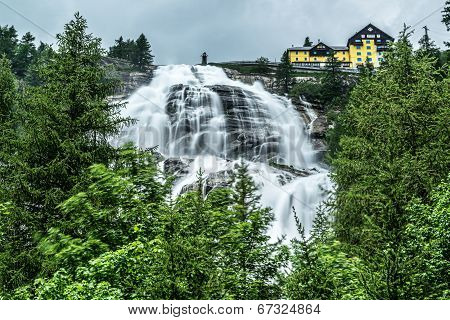Waterfall Of River Toce, Formazza Valley