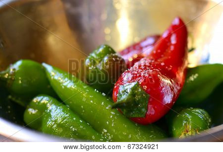 Roasted Vegetables, Prepared Outdoors.