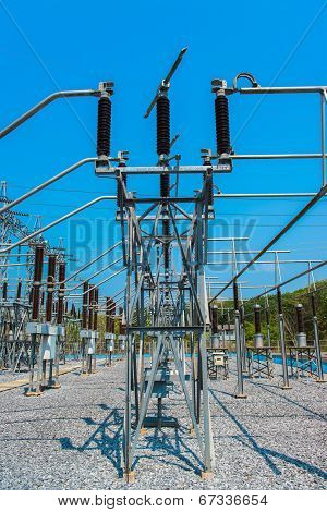 Power station for making electric energy