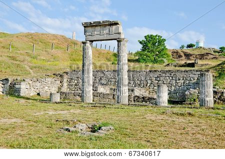 Ruins Panticapaeum In Kerch
