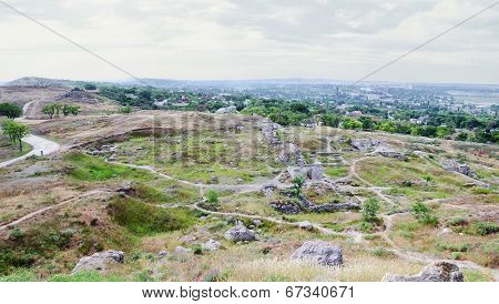 Ruins Panticapaeum In Kerch