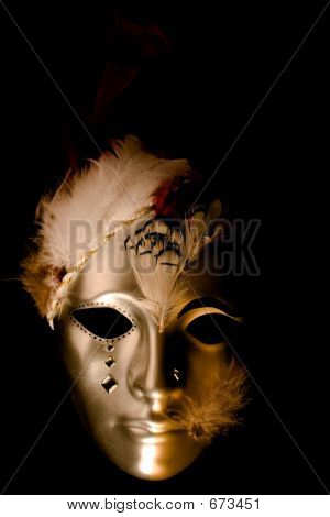 Dekoreret venetianske maske