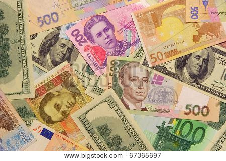The Ukrainian Modern Money (grivna) And Other Popular Currency.