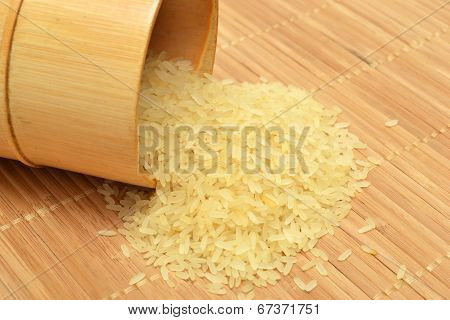 Bag with rice