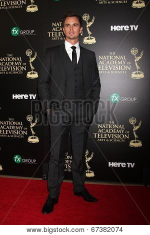 LOS ANGELES - JUN 22:  Darin Brooks at the 2014 Daytime Emmy Awards Arrivals at the Beverly Hilton Hotel on June 22, 2014 in Beverly Hills, CA