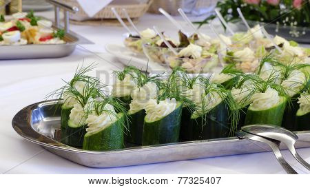 Cucumber Canape