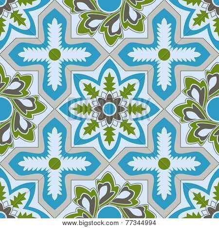 Vector arabic seamless pattern