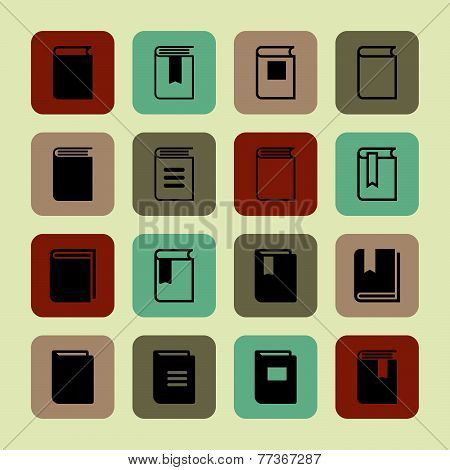 Book icons