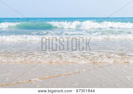 Sea Wave On The Beach