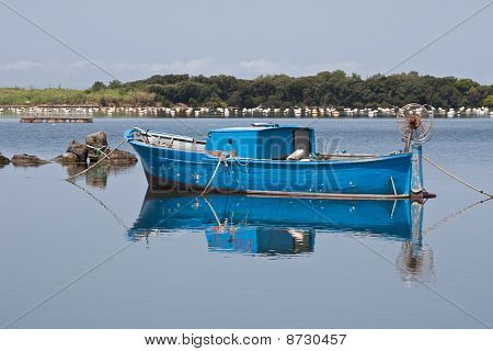 Boot auf See