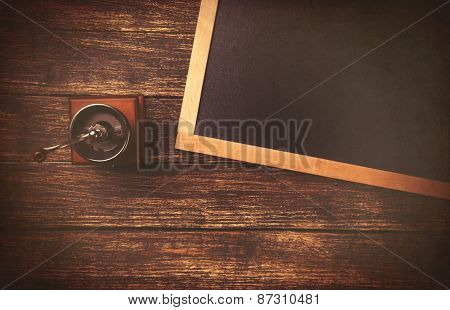 Coffee Gringer And Blackboard