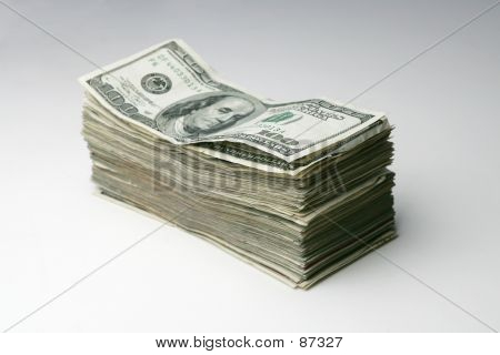 Zásobník 100 dolarové bankovky
