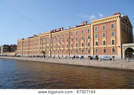 Fontanka Canal Embankment.
