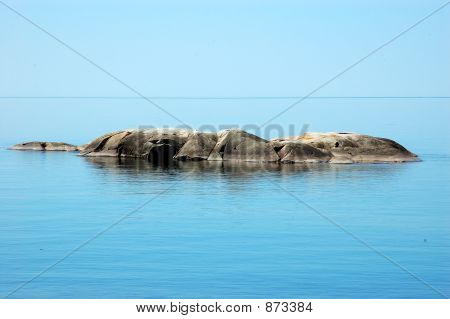 Isla rocosa