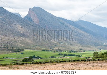 View Of Mountains In The Hex River Valley
