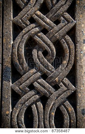 Ornament On Stone, Part Of Khachkar