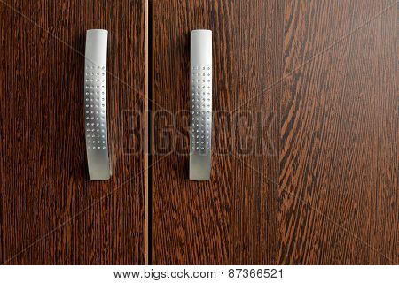 Isolated Cabinet Handles