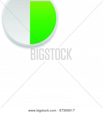 Pie Chart Vector Graphics. Pie Chart, Pie Graph Element