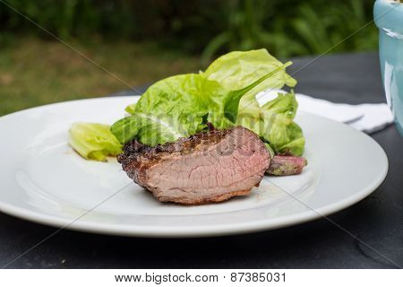 Argetine Asado  Barbecue, Meat Cooked Over Grill. Latin American Food.