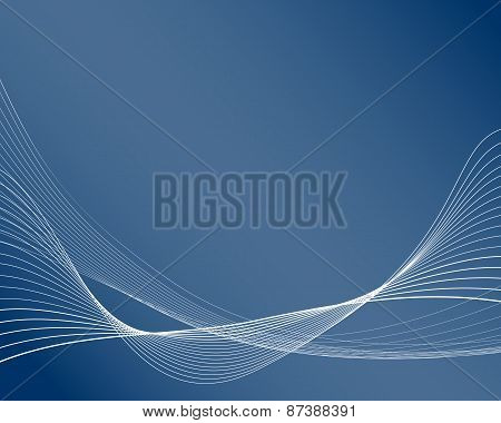 Blue Background With Stripes