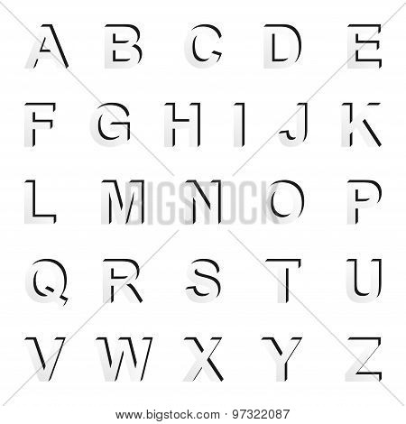 Vector Alphabet Set