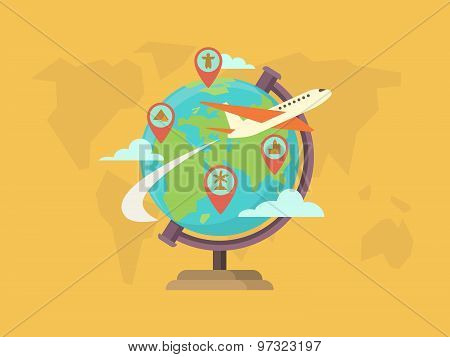 Travel around the world
