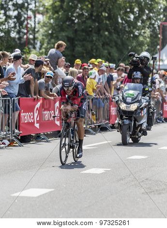 The Cyclist Greg Van Avermaet - Tour De France 2015