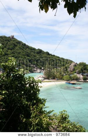 Tropical Beach auf Koh Nang Yuan