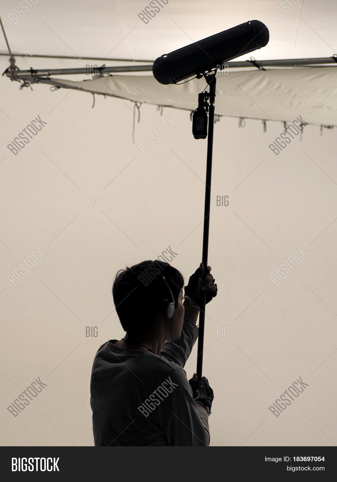 Boom Microphone Hold Image & Photo (Free Trial) Bigstock