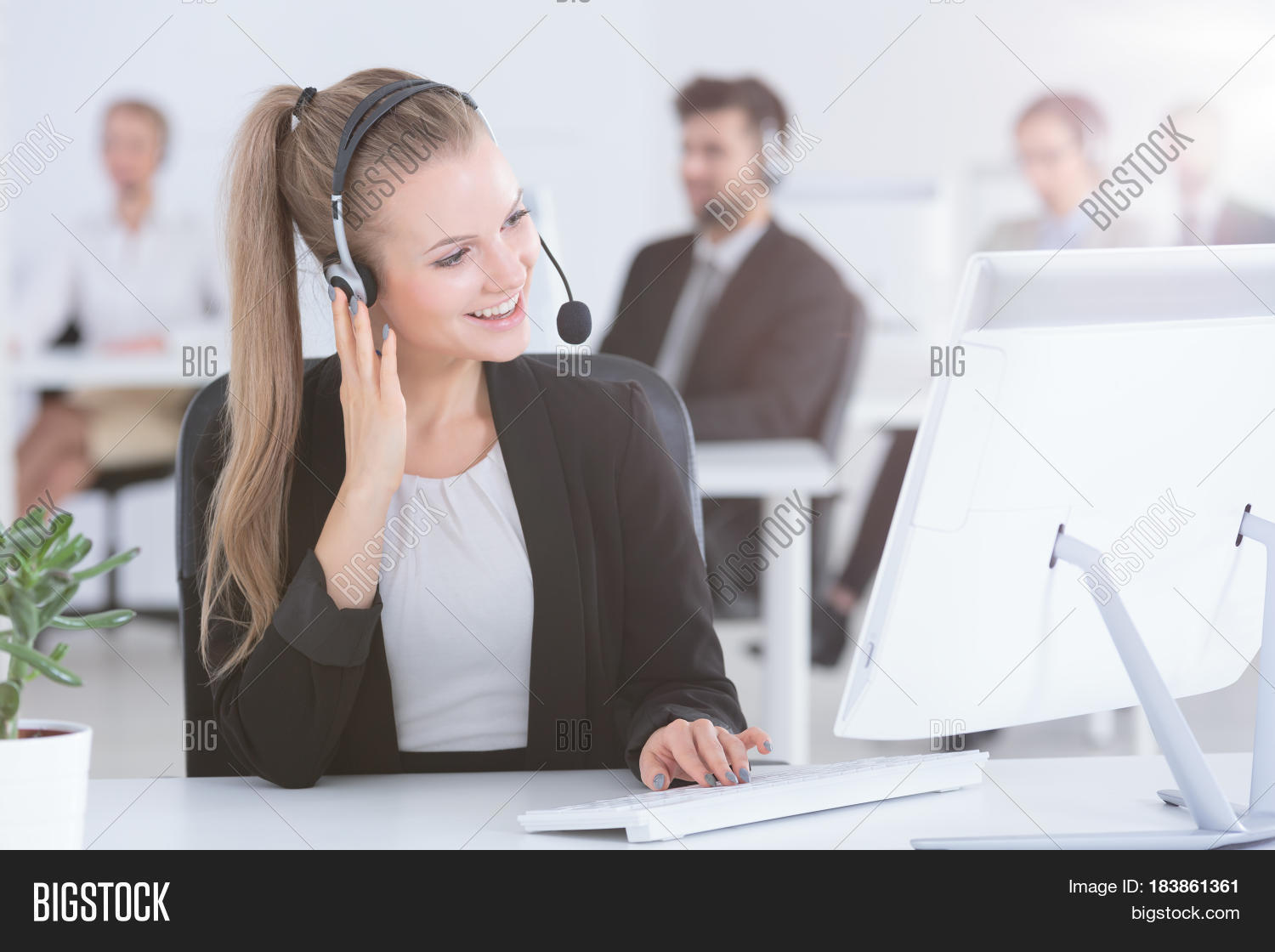 Service Desk Agent Image & Photo (Free Trial) Bigstock
