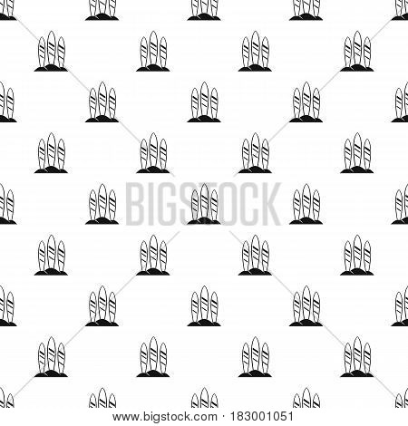 Serfing board pattern seamless in simple style vector illustration
