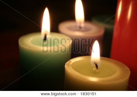 Trois bougies