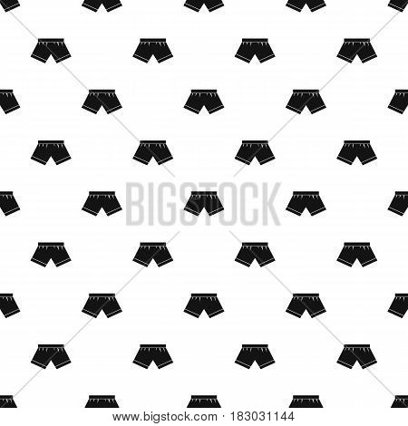 Male underwear pattern seamless in simple style vector illustration