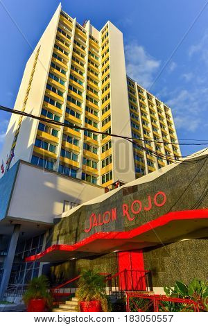 Salon Rojo - Havana, Cuba