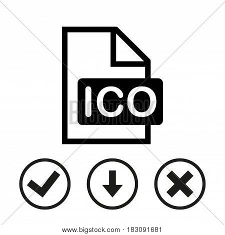 icon stock vector illustration flat design style