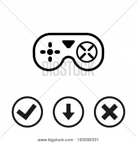 icon stock vector illustration flat design style