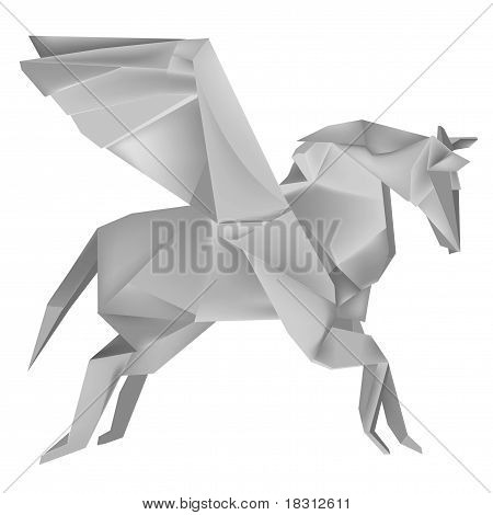 Origami Pegaso