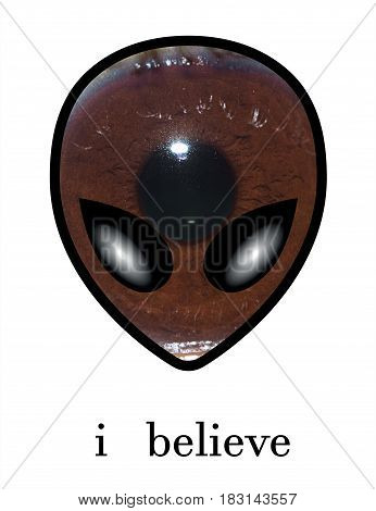 i believe extraterrestrial life conspiracy  secret ufo