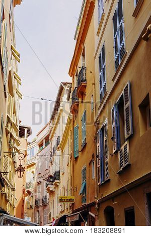 Tiny And Colorful Streets Of Monaco