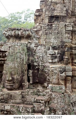 Kambodża świątyni Bayon